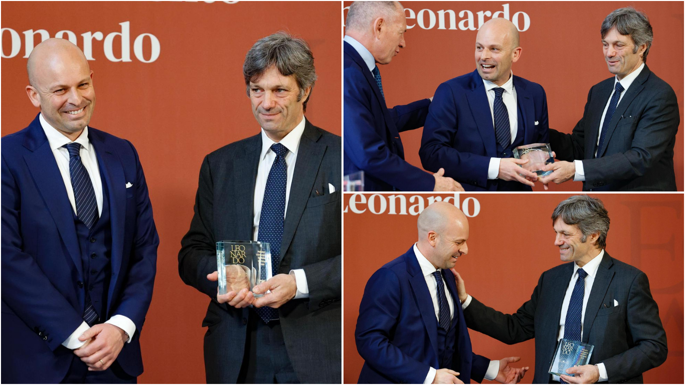 Premio Leonardo assegnato a Matteo Minelli